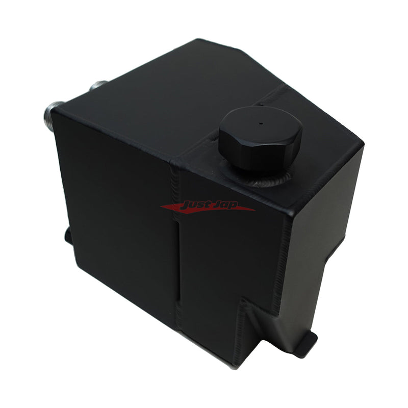 SRI ARC Style Oil Catch Tank & Washer Bottle (Black AN-12 Fittings) Fits Nissan R33/R34 Skyline GTR
