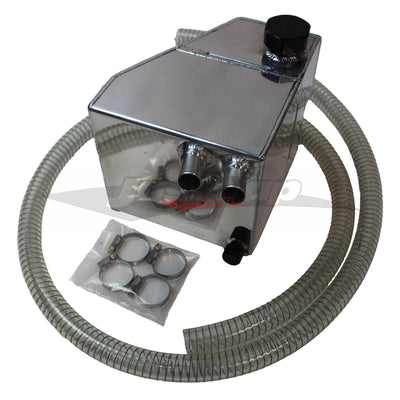 SRI ARC Style Oil Catch Tank & Washer Bottle (Polished) Fits Nissan R33/R34 Skyline GTR