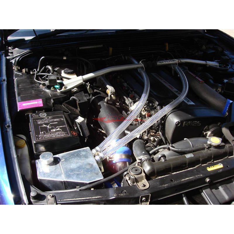 SRI ARC Style Oil Catch Tank & Washer Bottle (Polished) Fits Nissan R33/R34 Skyline GTR