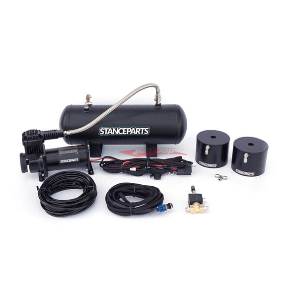 STANCEPARTS サスペンションアダプター 2個セット Stanceparts Complete Air Cup Kit (2pce) - Front Kit – Just Jap