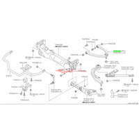 Sterling Front Upper Control Arm L/H Fits Nissan Z33 350Z & PM35 Stagea & V35 Skyline (2WD)