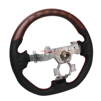 TISSO Premium Nappa Leather & Carbon Steering Wheel fits Nissan R35 GTR