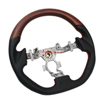 TISSO Premium Nappa Leather & Carbon Steering Wheel fits Nissan R35 GTR