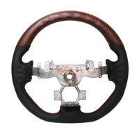 TISSO Premium Nappa Leather & Carbon Steering Wheel fits Nissan R35 GTR