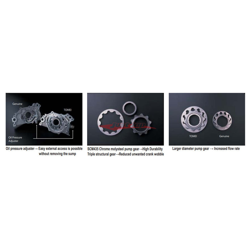 Tomei High Capacity Oil Pump Fits Nissan R32/R33/R34 GTR Skyline & C34 Stagea 260RS (RB26DETT)