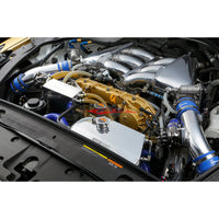 Top Secret Aluminium Coolant Reserve Tank (SPL Gold Version) Fits Nissan R35 GTR 2007-