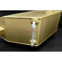 Top Secret Aluminium Coolant Reserve Tank (SPL Gold Version) Fits Nissan R35 GTR 2007-