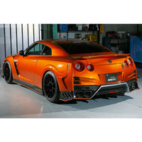 Top Secret Flat Type Spoiler (Carbon) Fits Nissan R35 GTR