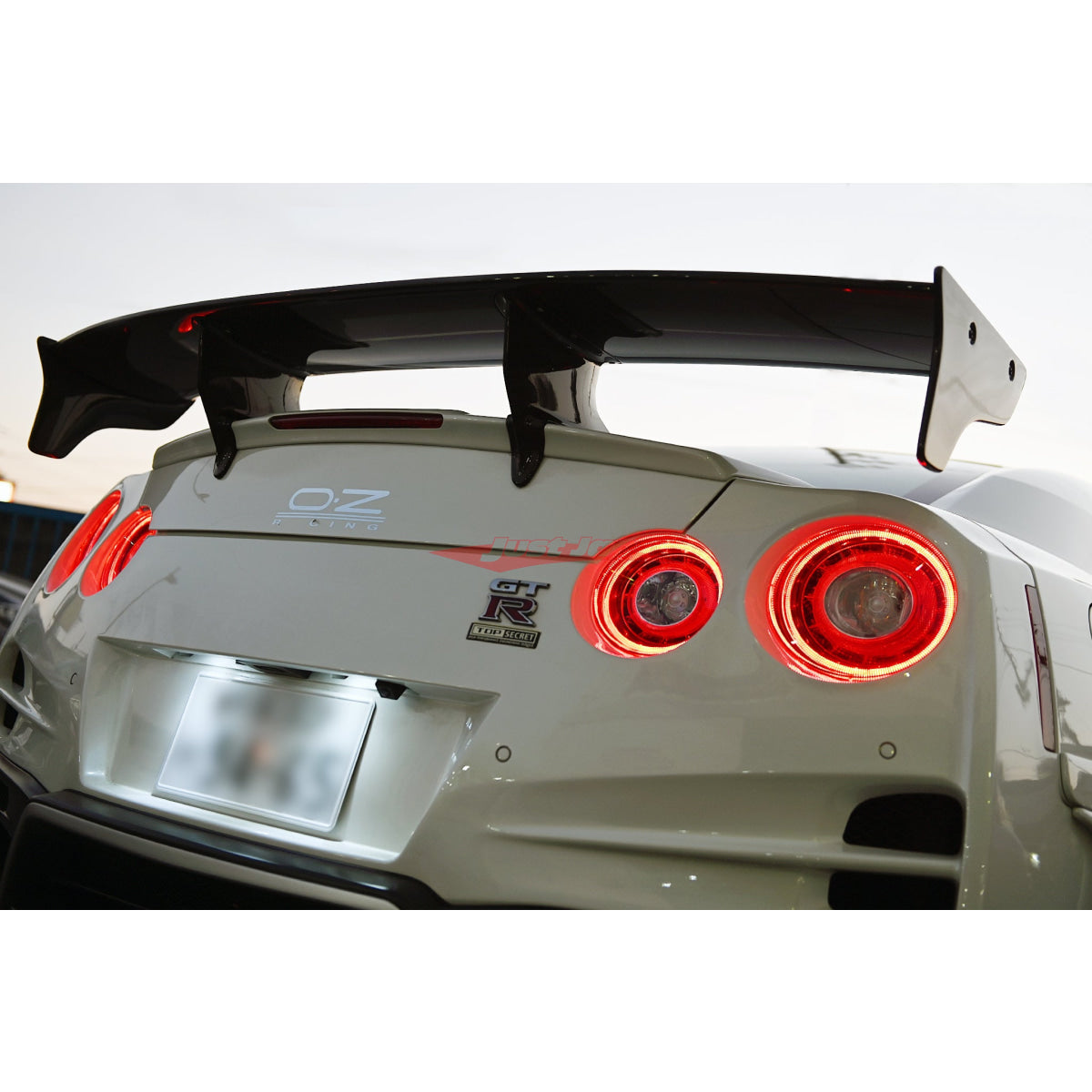 Top Secret R35 Blue Top Secret GT Wing ST1 Fits Nissan R35 GTR – Just Jap