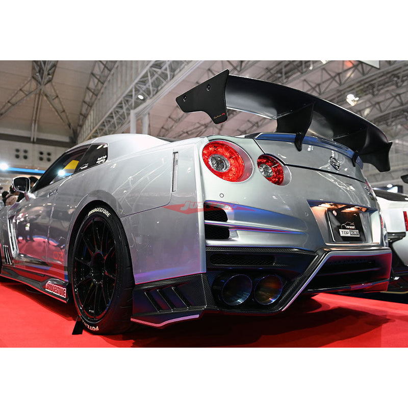 Top Secret R35 Blue Top Secret GT Wing ST1 Fits Nissan R35 GTR – Just Jap