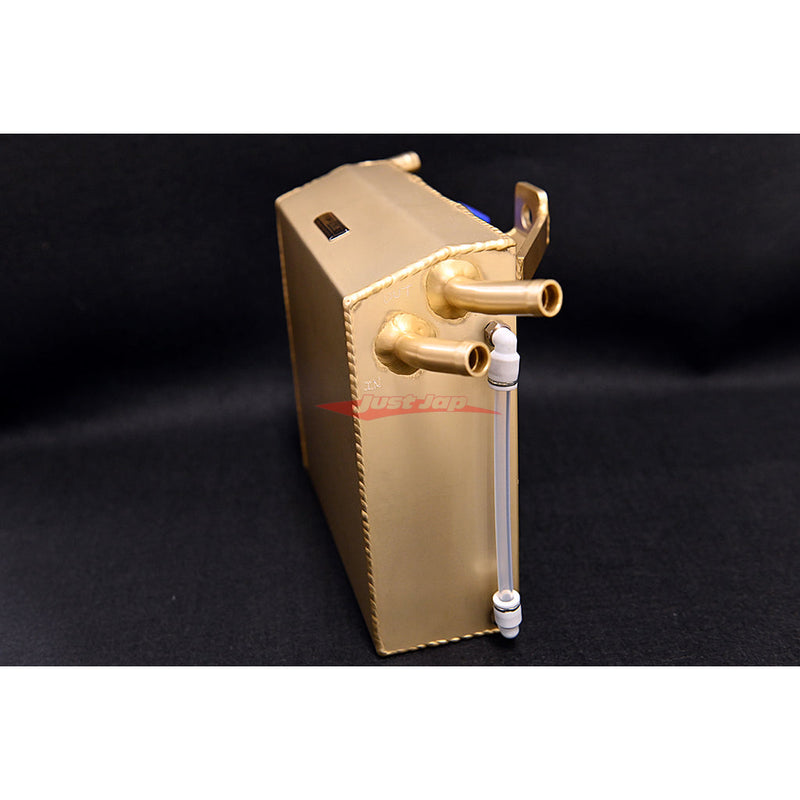 Top Secret Oil Catch Can / Oil Air Separator (SPL Gold Version) Fits Nissan R35 GTR 2007-