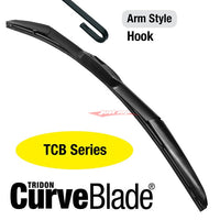 Tridon Curved Wiper Blade Assembly 475mm / 19" (Direct Fit Hook)