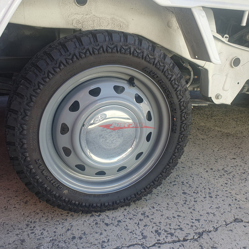 WEDS Carrowin PC-453F Steel Wheel & Tyre Set Fits Daihatsu Hijet S500/510P