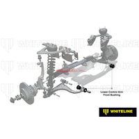 Whiteline Front Lower Control Arm Inner Front Bushing Kit Fits Nissan R35 GTR