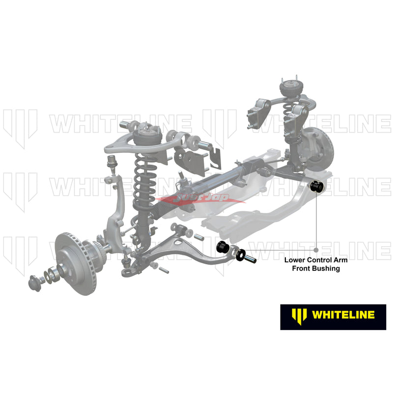 Whiteline Front Lower Control Arm Inner Front Bushing Kit Fits Nissan R35 GTR