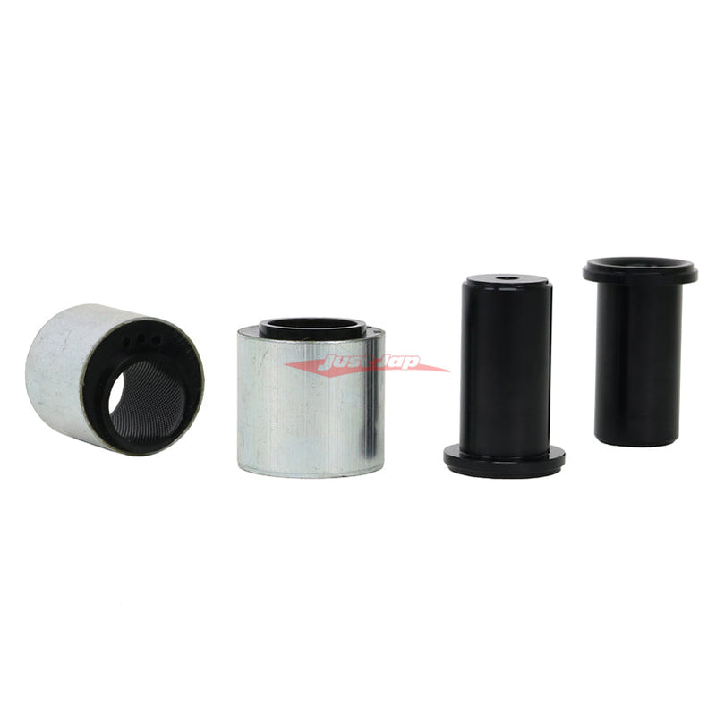 Whiteline Front Lower Inner Rear Bushing Double Offset Caster & Anti Lift Kit Fits Nissan R35 GTR