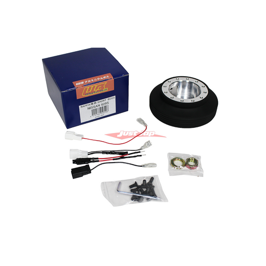 Works Bell Rapfix Short Steering Wheel Boss Kit (SRS Airbag) Fits Nissan S13/S14/S15/R32/R33/R34/C34/N15/Y33/Y34/Z32
