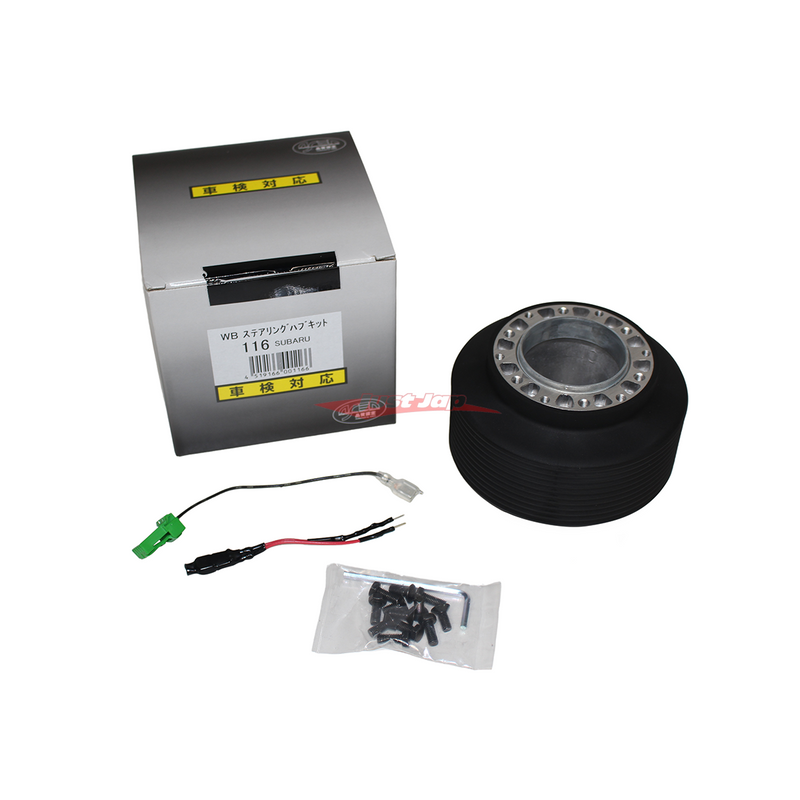 Works Bell Steering Wheel Boss Kit Fits Subaru Impreza WRX GD/GG & Forester SG & Legacy BP/BL (Dual SRS Airbag)