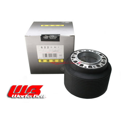 Works Bell Steering Wheel Boss Kit Fits Toyota Altezza, Aristo, Caldina, Chaser, Corolla, Crown, Aristo, Soarer, Starlet, Supra, MR2 & Lexus IS (Elec. SRS)
