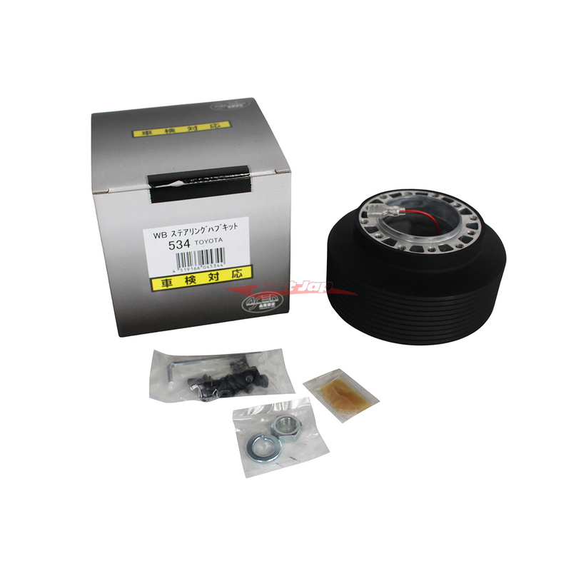 Works Bell Steering Wheel Boss Kit Fits Toyota Supra, Soarer, Chaser, Crown, Aristo, Camry, Caldina, Celica, Corolla & Starlet (Non SRS & Mech. SRS)