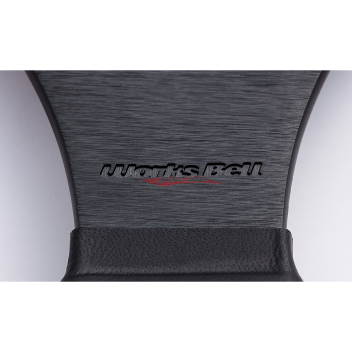 Works Bell Steering Wheel Type III - 350mm (Yellow Stitch)