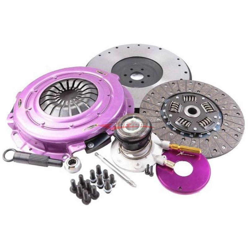 Xtreme Heavy 280mm Duty Organic Clutch Kit With Flywheel & Concentric Slave (Non SAC) Fits Ford Falcon XR6 Turbo (FG)