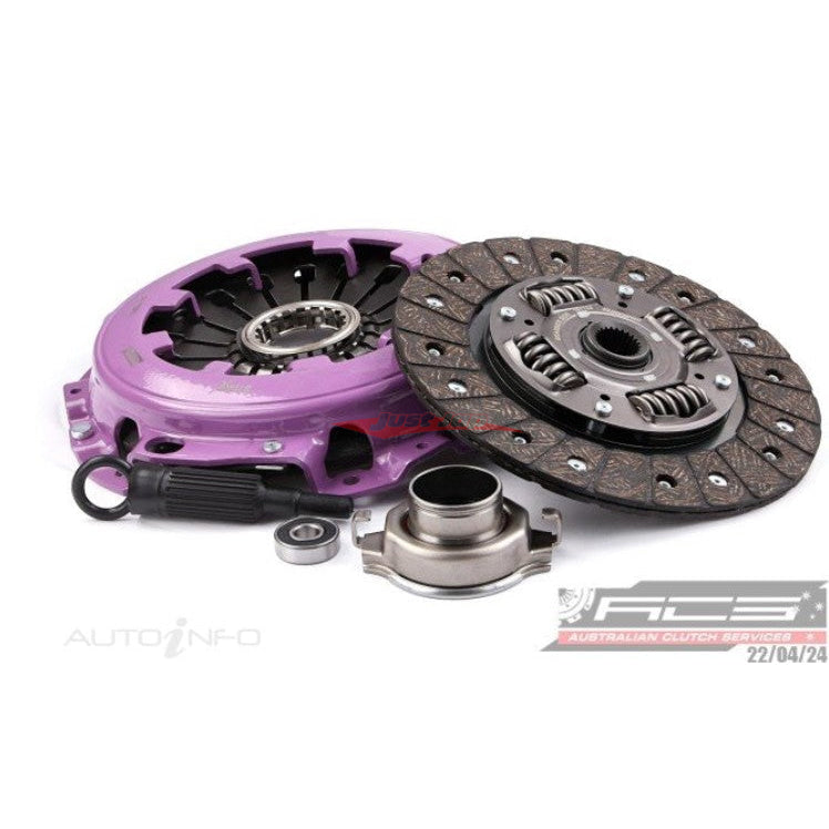 Xtreme Heavy Duty Organic Clutch Kit Fits Subaru Impreza WRX / STi, Forester & Legacy / Liberty (EJ20 5 Speed Pull Type)