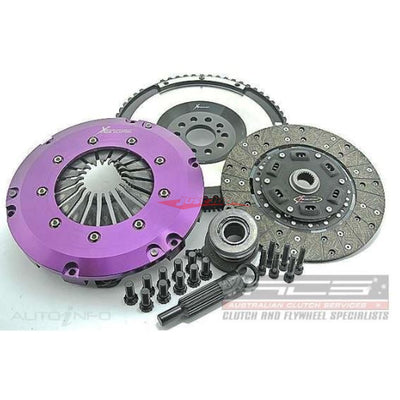 Xtreme Heavy Duty Organic Clutch Kit & SMF + CSC fits Ford Focus, Mondeo XR5 LS/LV & Volvo C30/S40/S60 T5