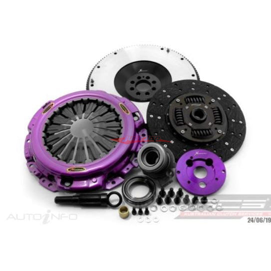 Xtreme Heavy Duty Organic Single Mass Flywheel Clutch Kit & SCS Fits Nissan Z33 350Z, Z34 370Z & V36 Skyline