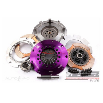 Xtreme Twin Plate Race Clutch 200mm (Ceramic Sprung Centre) Fits Nissan S15 Silvia & 200SX (6 Speed)