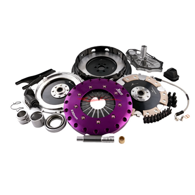 Xtreme Twin Plate Race Clutch 230mm (Ceramic Solid Centre) Fits Nissan R32/R33 Skyline GTR & R34 GT-T & C34 Stagea (Pull Type)