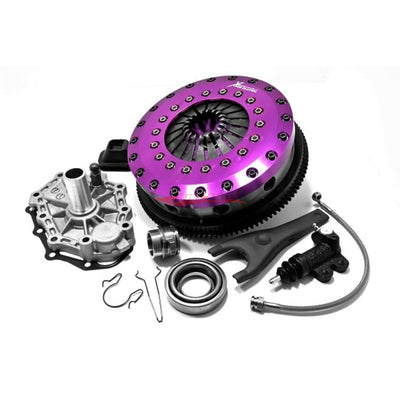 Xtreme Twin Plate Race Clutch 230mm (Ceramic Solid Centre) Fits Nissan R32/R33 Skyline GTR & R34 GT-T & C34 Stagea (Pull Type)