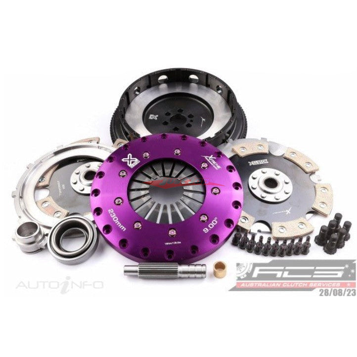 Xtreme Twin Plate Race Clutch 230mm (Ceramic Solid Centre) Fits Nissan Skyline R31/R32/R33 (Push Type)