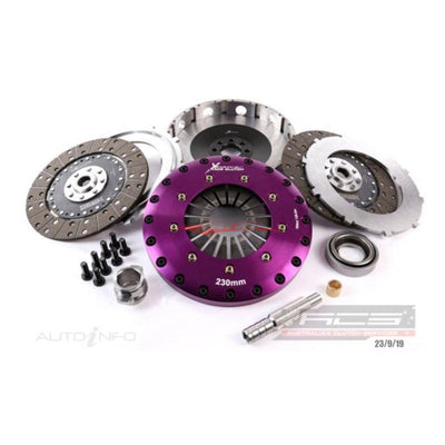 Xtreme Twin Plate Race Clutch 230mm (Organic Solid Centre) Fits Nissan S13/S14 Silvia & 180SX/200SX (SR20DET)