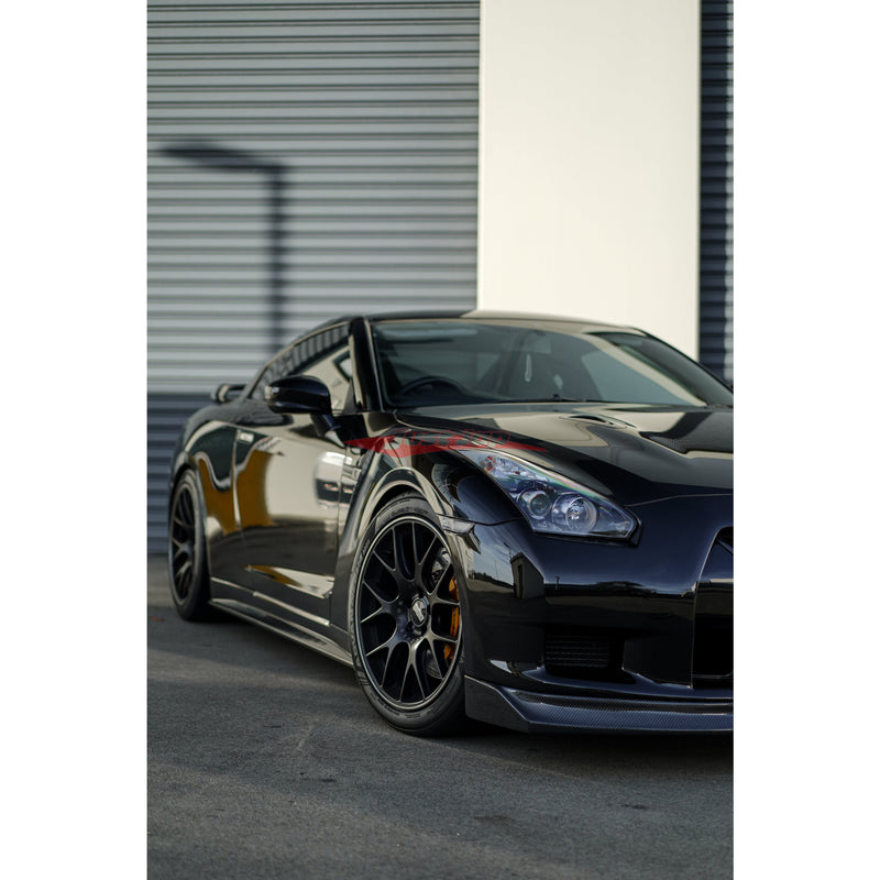 Zele Carbon Fiber Front Fender Vent Set Fits Nissan R35 GTR