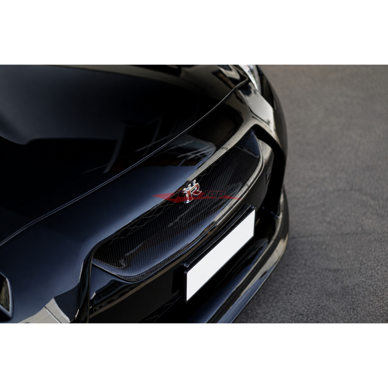 Zele Carbon Front Grille Fits Nissan R35 GTR CBA 11/07-11/10
