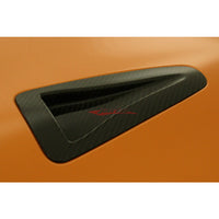 Zele Carbon NACA Hood Bonnet Duct Set (Twill Weave) Fits Nissan R35 GTR CBA/DBA/EBA 11/07-06/19