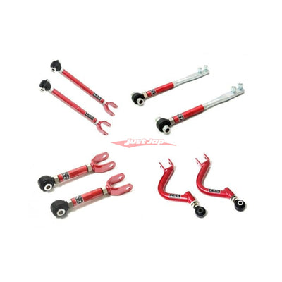 ZSS 8 Piece Suspension Arm Kit (Pillow Ball) Fits Nissan S14/S15 Silvia, 200SX, R33/R34 Skyline GTS/T & GT/T & C34 Stagea (Non Hicas)