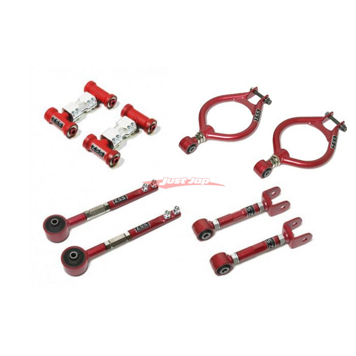ZSS 8 Piece Suspension Arm Kit (Pillow Ball / Hardened Rubber) Fits Nissan R32 Skyline GTS/T & Z32 300ZX