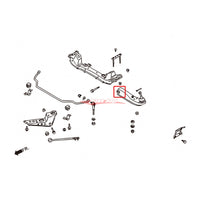 ZSS Front Lower Control Arm Bushes (Harden Rubber) Fits Nissan A31 Cefiro & S13 Silvia & 180SX,