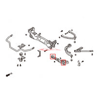 ZSS Front Lower Control Arm Bushing (Pillow Ball) fits Nissan V35 Skyline & Z33 350Z