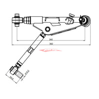 ZSS Front Lower Control Arm & Tension Rods + Sway Bar Endlinks V2 Fits Nissan S13 Silvia, A31 Cefiro & Z32 300ZX