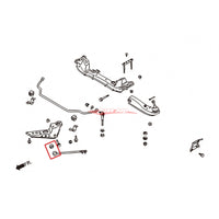 ZSS Front Tension Caster Rod Bushings Fits Nissan A31/S13/S14/S15/Z32/R32/R33/R34/C35/Y33