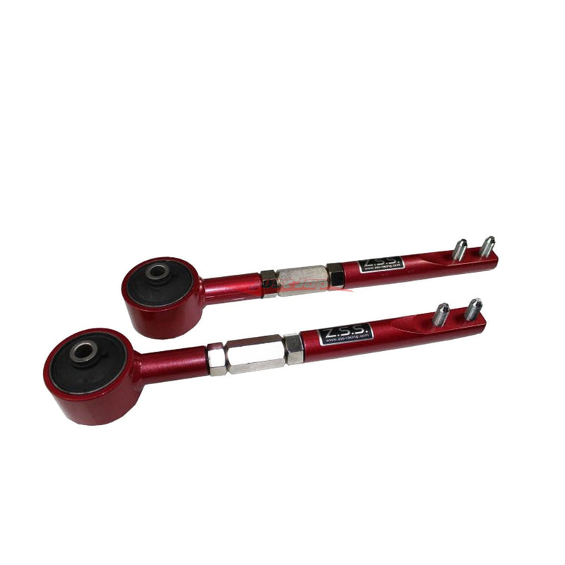 ZSS Front Tension Caster Rod Set (Harden Rubber) Fits Nissan S14/S15 Silvia & 200SX, R33/R34 Skyline, C35 Laurel & Y33 Q45 Infiniti