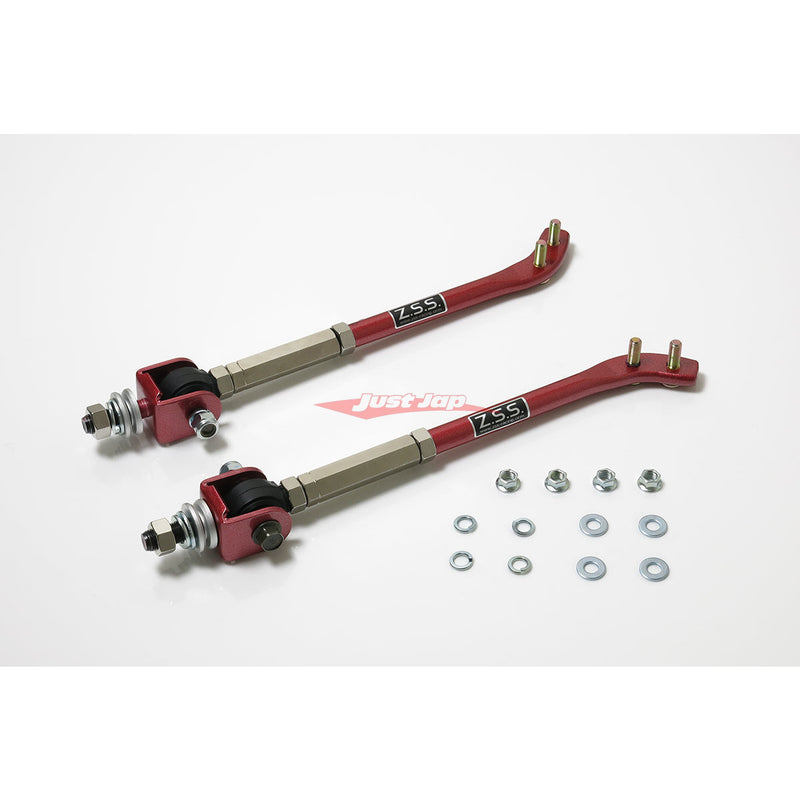 ZSS Front Tension Caster Rod Set (Pillow Ball) Fits Toyota Corolla Sprinter Trueno AE86