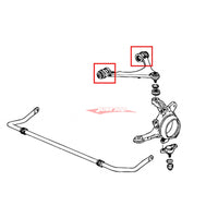 ZSS Front Upper Arm Bushes (Pillow Ball) fits Honda S2000 AP1/AP2