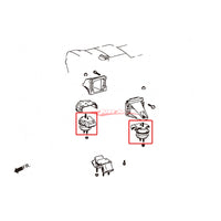 ZSS Hardened Engine Mounts Fits Toyota Chaser, Cresta & Mark II JZX90/JZX100