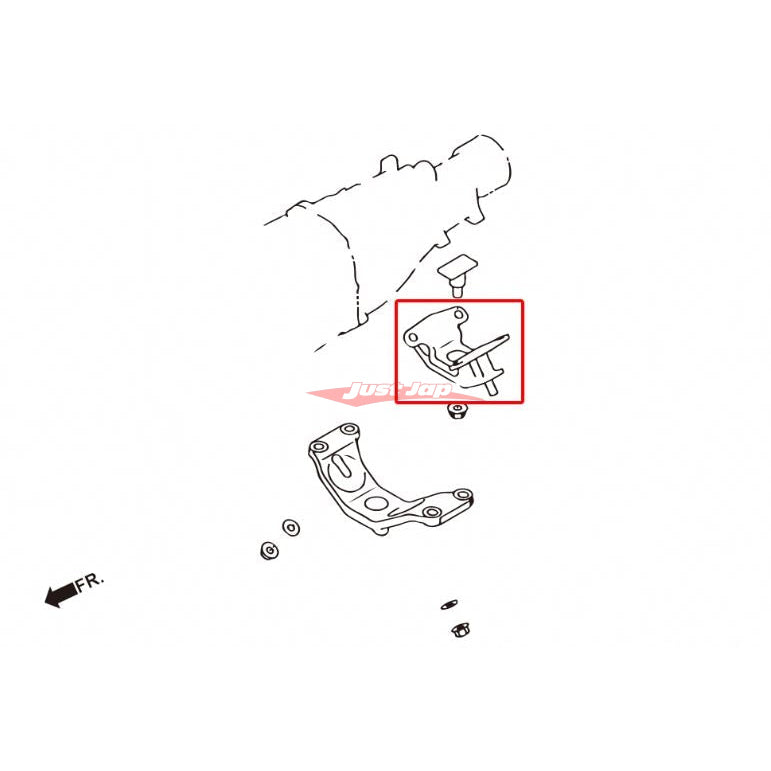 ZSS Hardened Transmission Mount Fits Subaru BRZ & Toyota GT86 / FT86