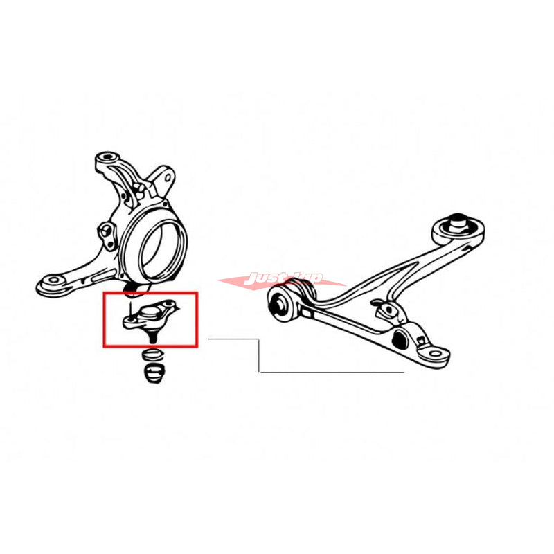 ZSS Racing - Front Lower Ball Joint Set fits Honda S2000 AP1/AP2