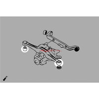 ZSS Rear Diff Support Member Bushes (54mm AYC) fits Mitsubishi Lancer Evolution 4-9 (CN9A/CP9A/CT9A)